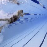 Competitive Pool Game - Man in the Swimming Pool