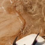 Kickboards Fins - Surfboard with Fins on the Beach by the Water