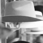 Wide-Brimmed Hats - Hats on Stands in a Store