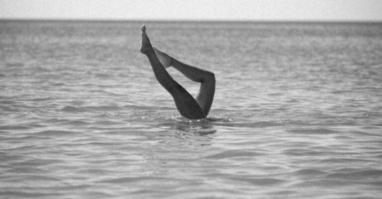 Moonlit Swim - Step out of the water