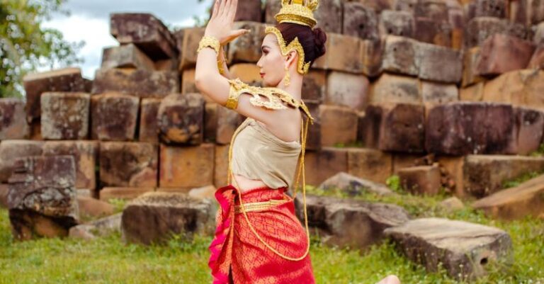 Underwater Weights - Man in Traditional Clothing in Meditation