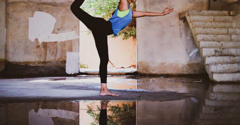 Core-Building Aquatic Exercises - A Woman Doing Stretching Exercises